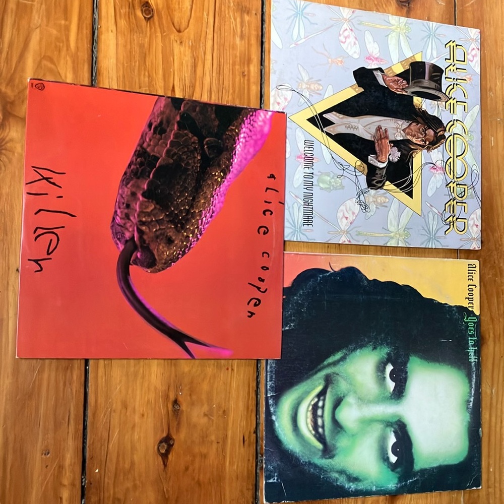 Vintage records - Alice Cooper